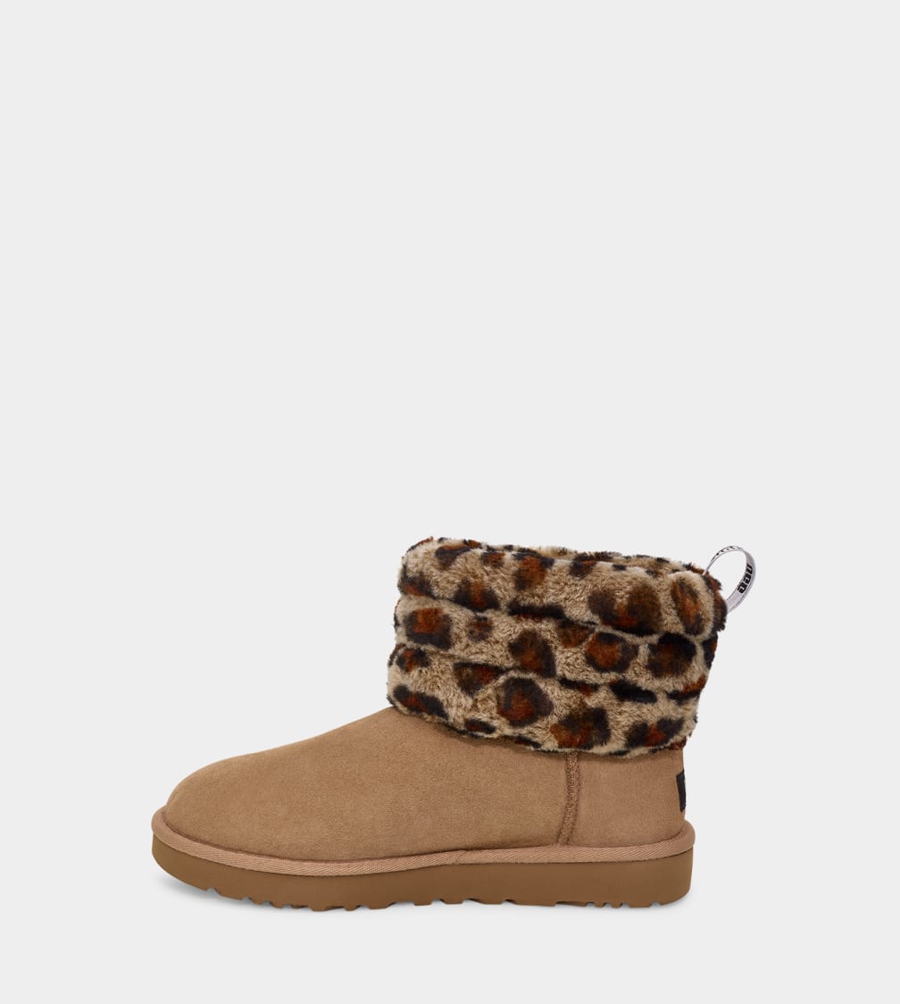 Ugg fluff mini quilted leopard outlet